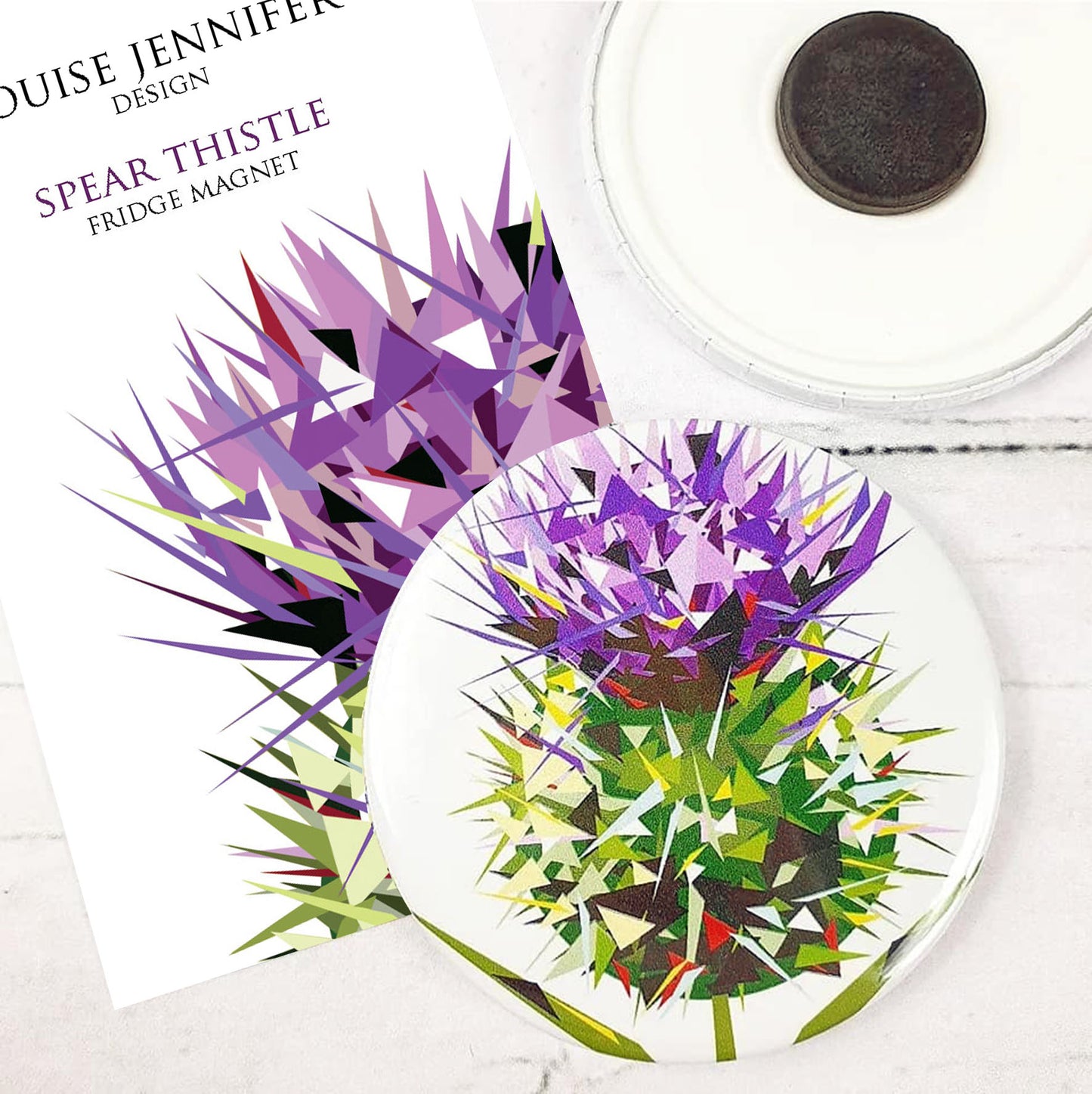 SPEAR THISTLE magnet