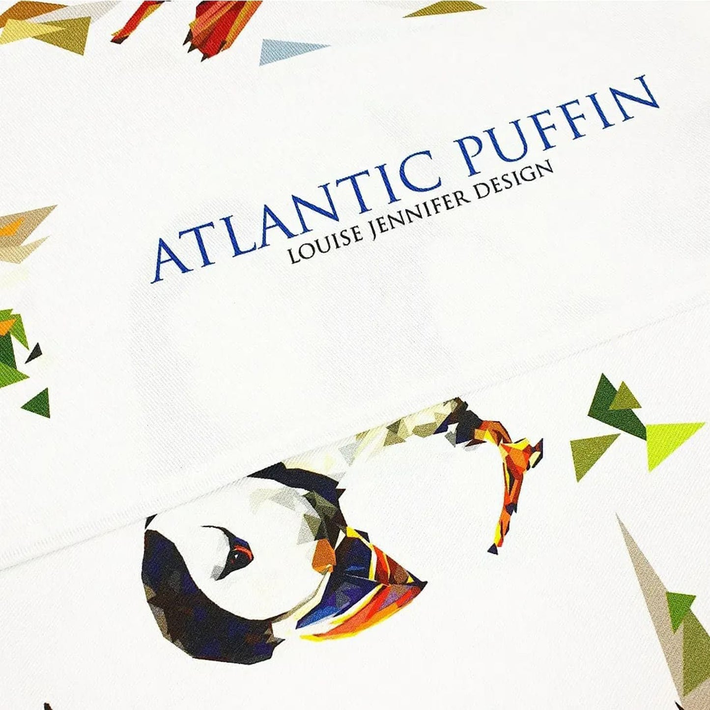 ATLANTIC PUFFIN MIX tea towel