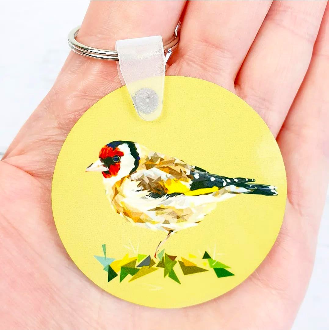 GOLDFINCH keyring