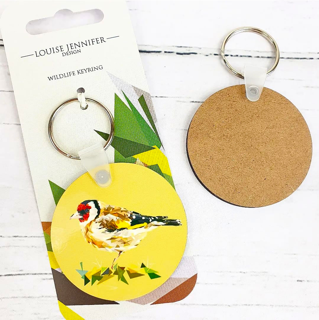 GOLDFINCH keyring