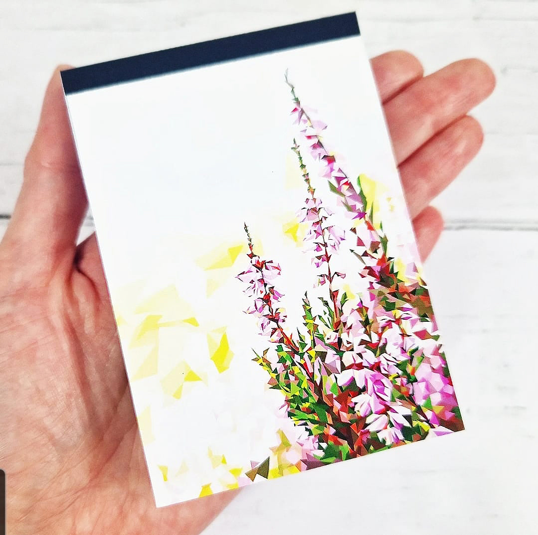 SCOTTISH HEATHER mini notebook