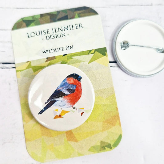 BULLFINCH pin badge