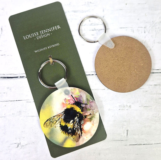 BUFF-TAILED BUMBLEBEE keyring