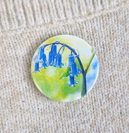 BLUEBELLS pin badge