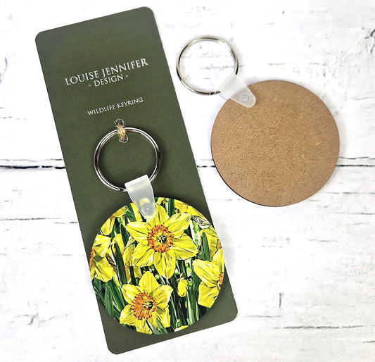 DAFFODIL keyring