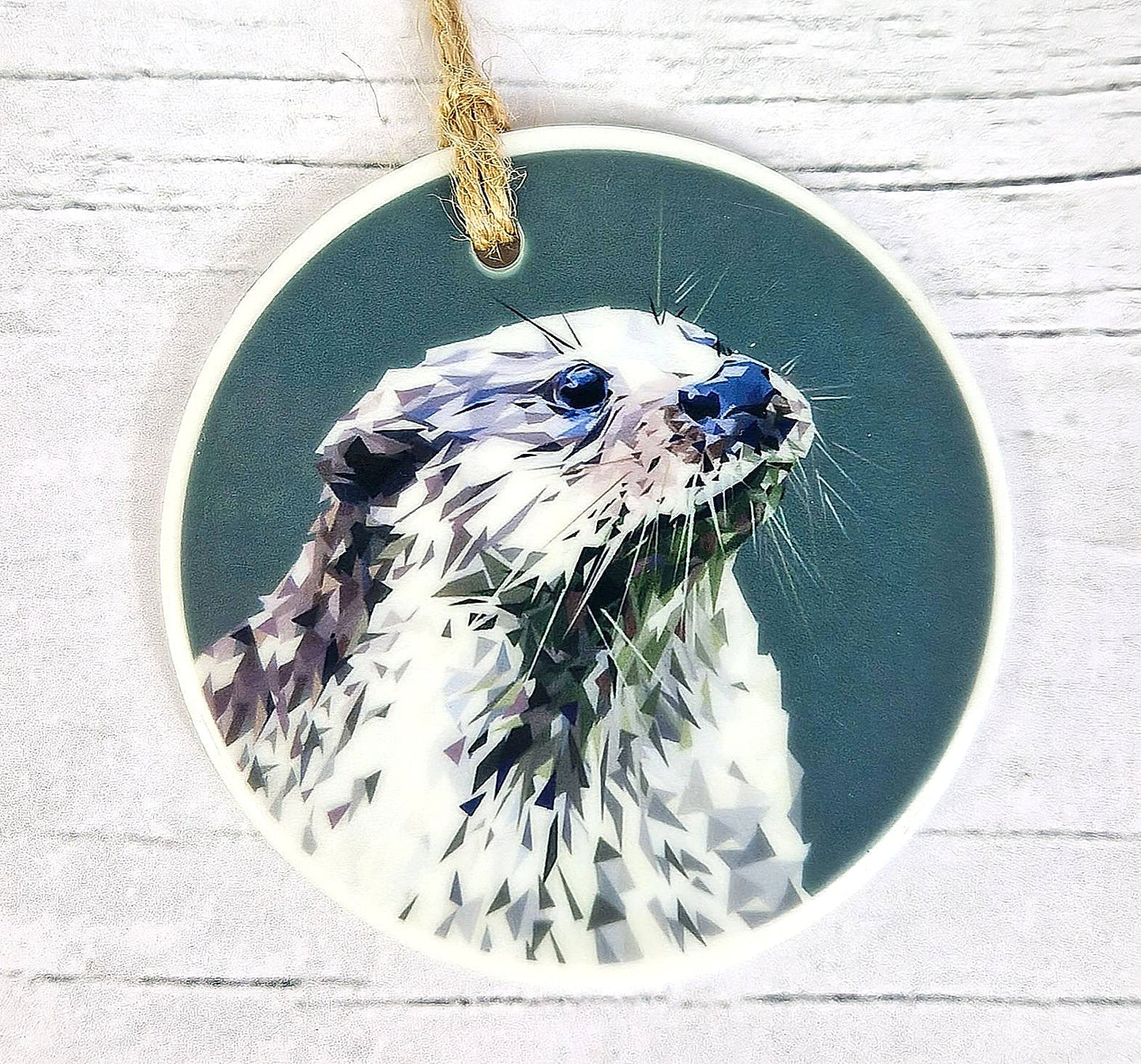 OTTER ceramic decoration