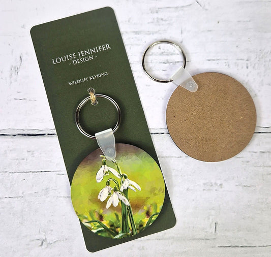 SNOWDROPS keyring