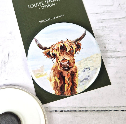 HIGHLAND COW magnet