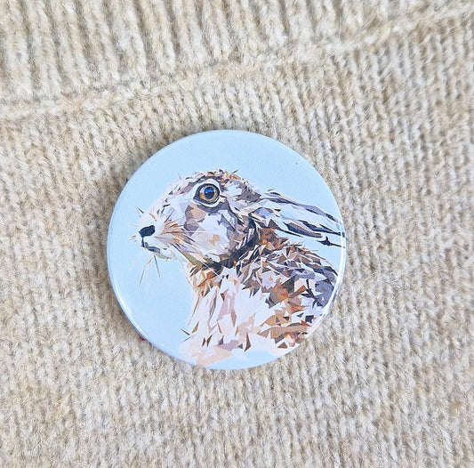 MOUNTAIN HARE pin badge