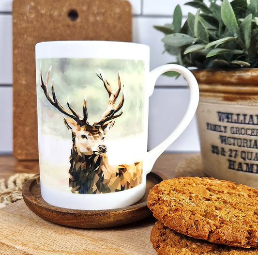 RED STAG illustrated mug *NEW