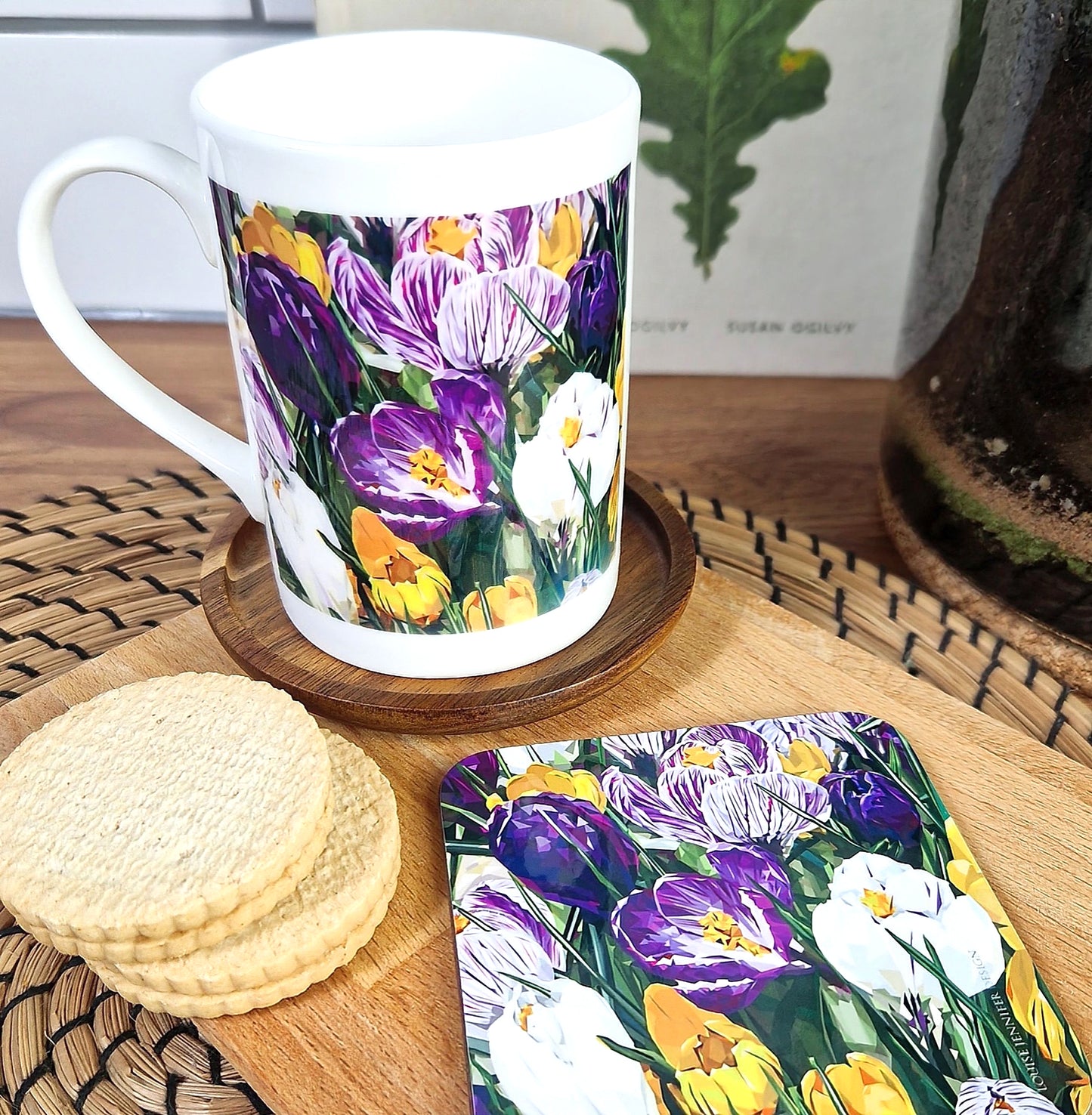 CROCUS illustrated mug *NEW