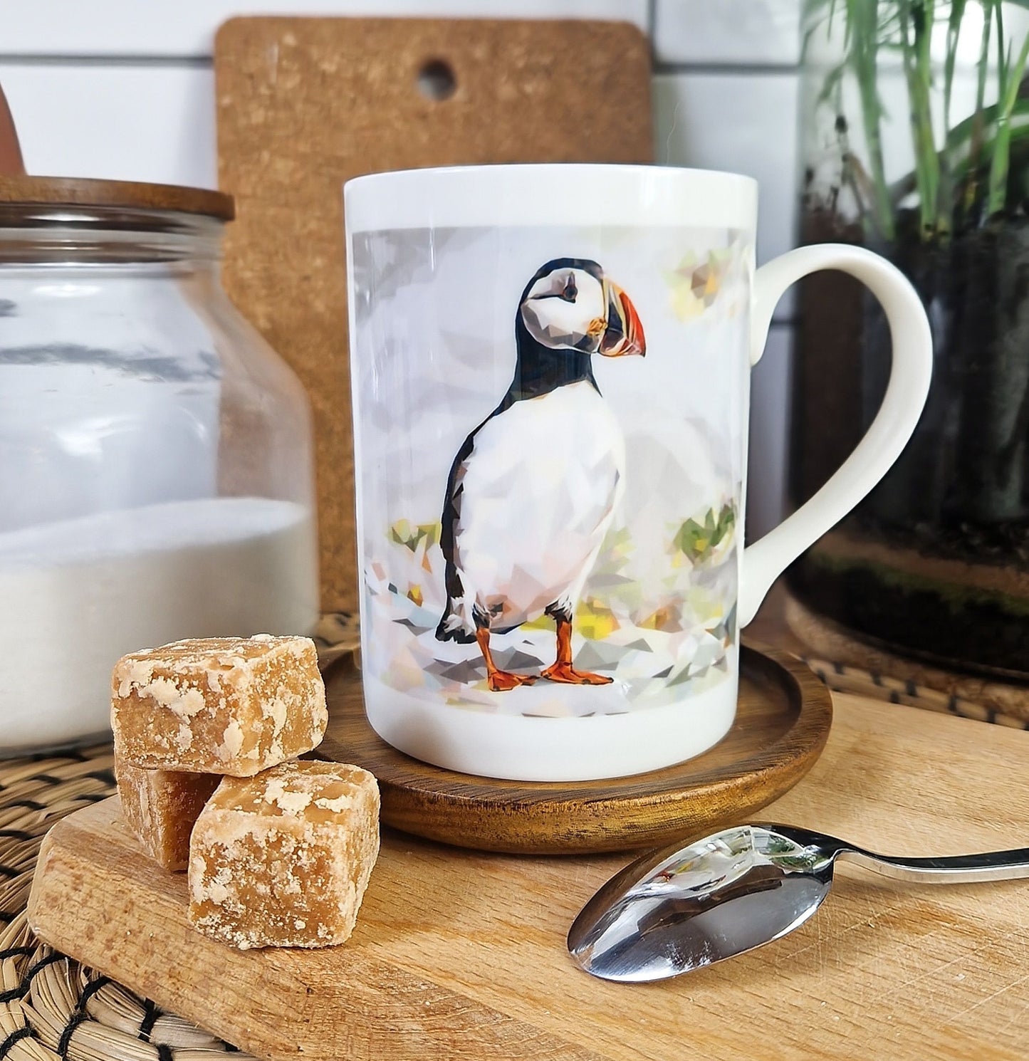 ATLANTIC PUFFIN illustrated mug