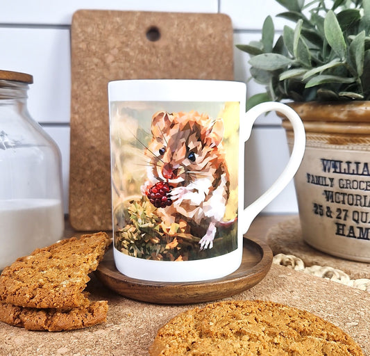 FIELD MOUSE illustrated mug